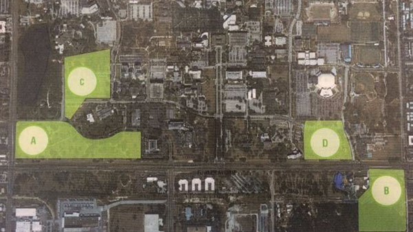 USF Stadium Locations